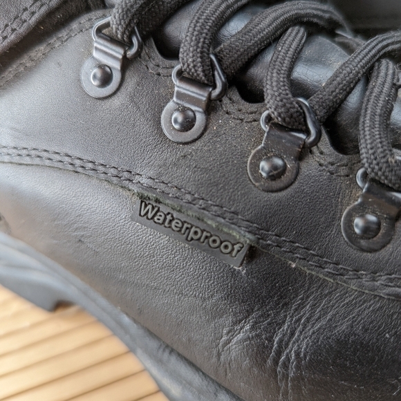 Timberland Mens "White Ledge" Waterproof Hiking Boots Size 12 Black Leather 1212 - Picture 5 of 11